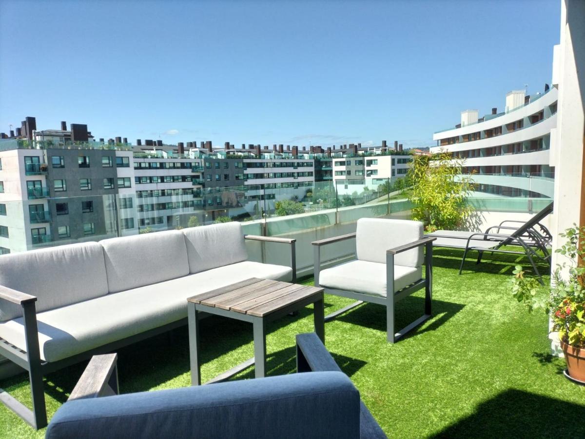 Preciosa Habitacion Doble En Atico Con Terraza II Apartment Santiago de Compostela Exterior foto